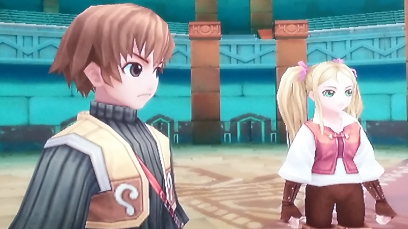 On the left is the player character, Jack Russell, and on the right is Ridley Silverlake. At first, they don’t like each other at all, but their relationship develops as the game progresses.